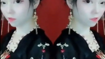 小姐姐变身成古装小姐姐,小姐姐华丽变身，演绎古典韵味